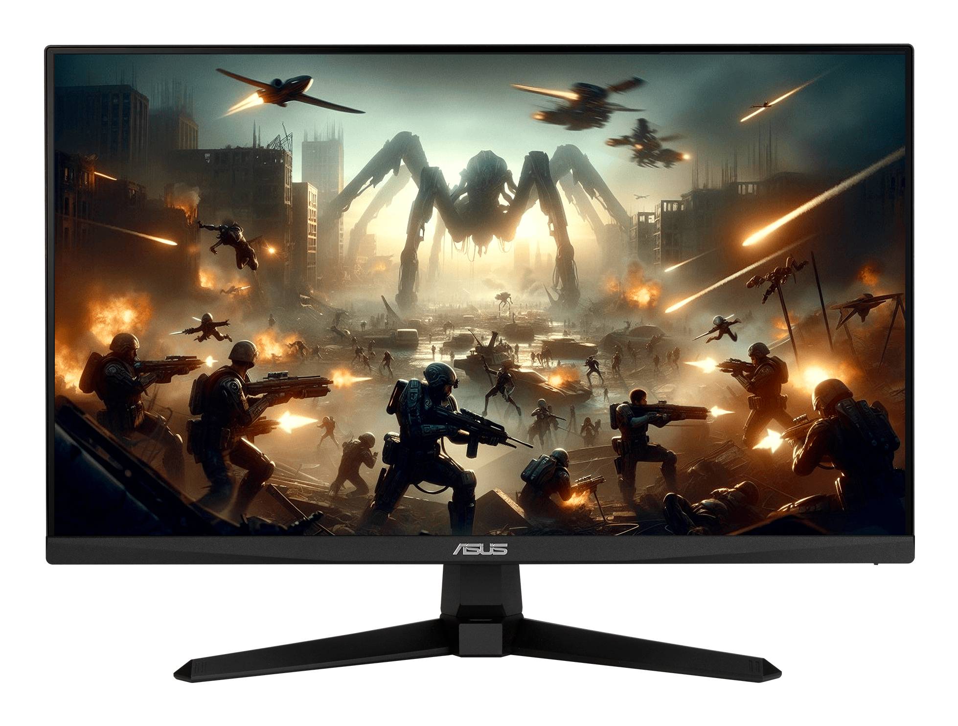 Vista lateral monitor ASUS TUF Gaming VG279Q5A