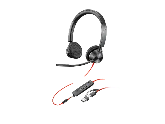 Poly Blackwire 3325 8X222AA audífonos USB-C Microsoft Teams