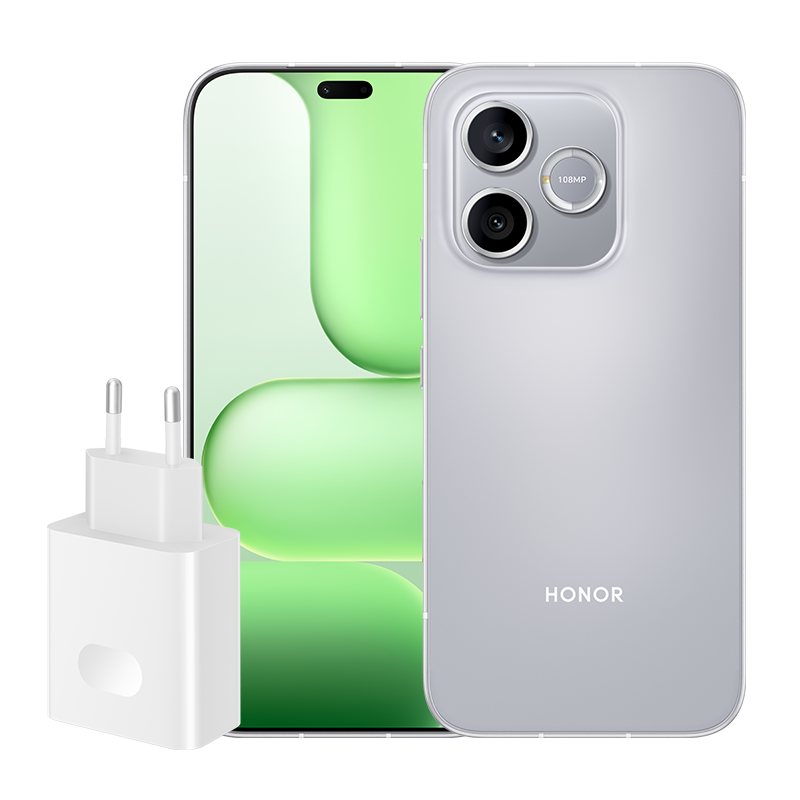 HONOR 600e 5G 5109CJQN-B, Celular 8GB, 512GB, 108MP, 6520mAh, 45W, Gris