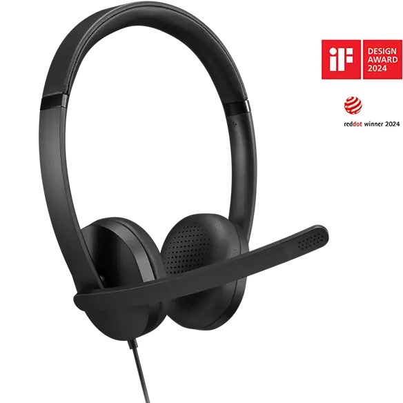 Lenovo USB-A Wired Stereo Headset Gen 2 4XD1P83425 audífonos con micrófono