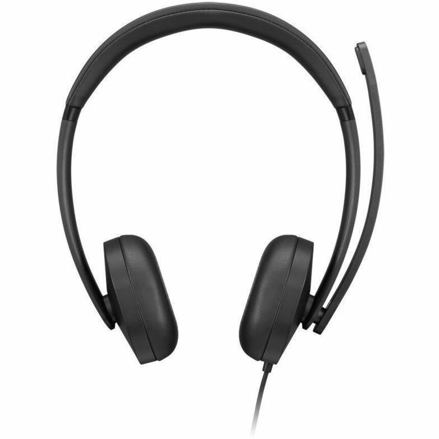 Vista frontal audífonos Lenovo Wired VoIP 5000