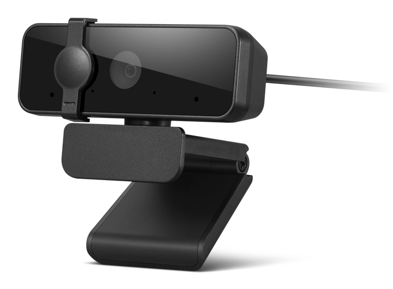 Lenovo Essential FHD Webcam Gen2 montaje y obturador