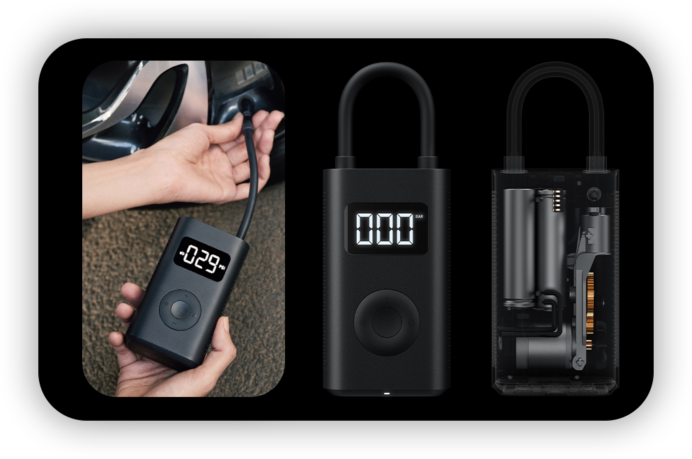 Compresor de aire eléctrico portátil Xiaomi 22184 Mi compresor de aire portátil
