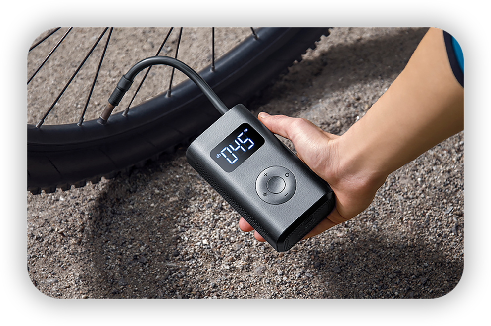 Xiaomi compresor de aire portátil inflador neumático de bicicleta