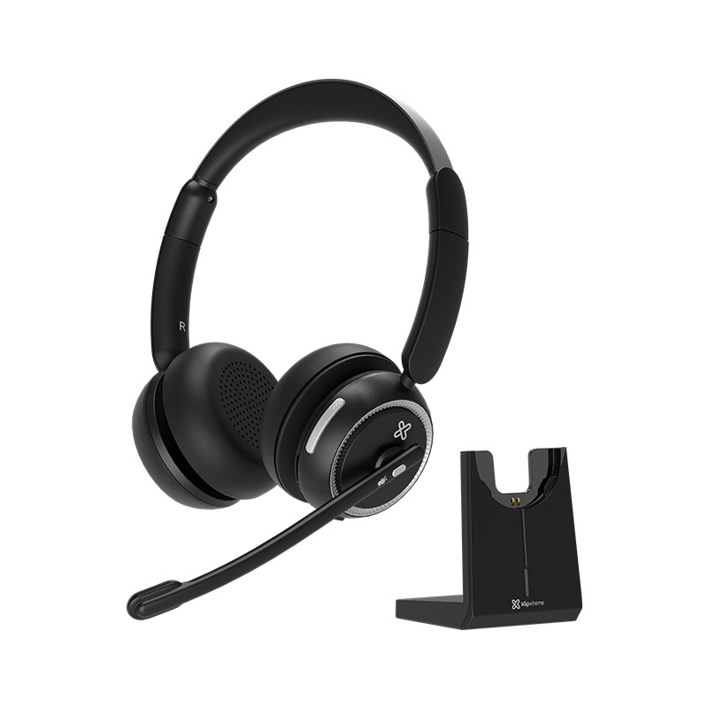 Klip Xtreme DuoCom KCH-910 Audífonos Inalámbricos con Base