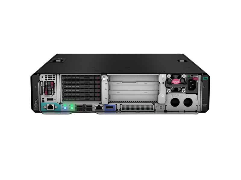 Vista interna HPE ProLiant DL145 Gen11