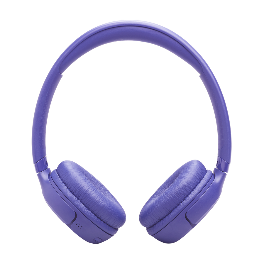 JBL Tune 530BT lavanda vista frontal