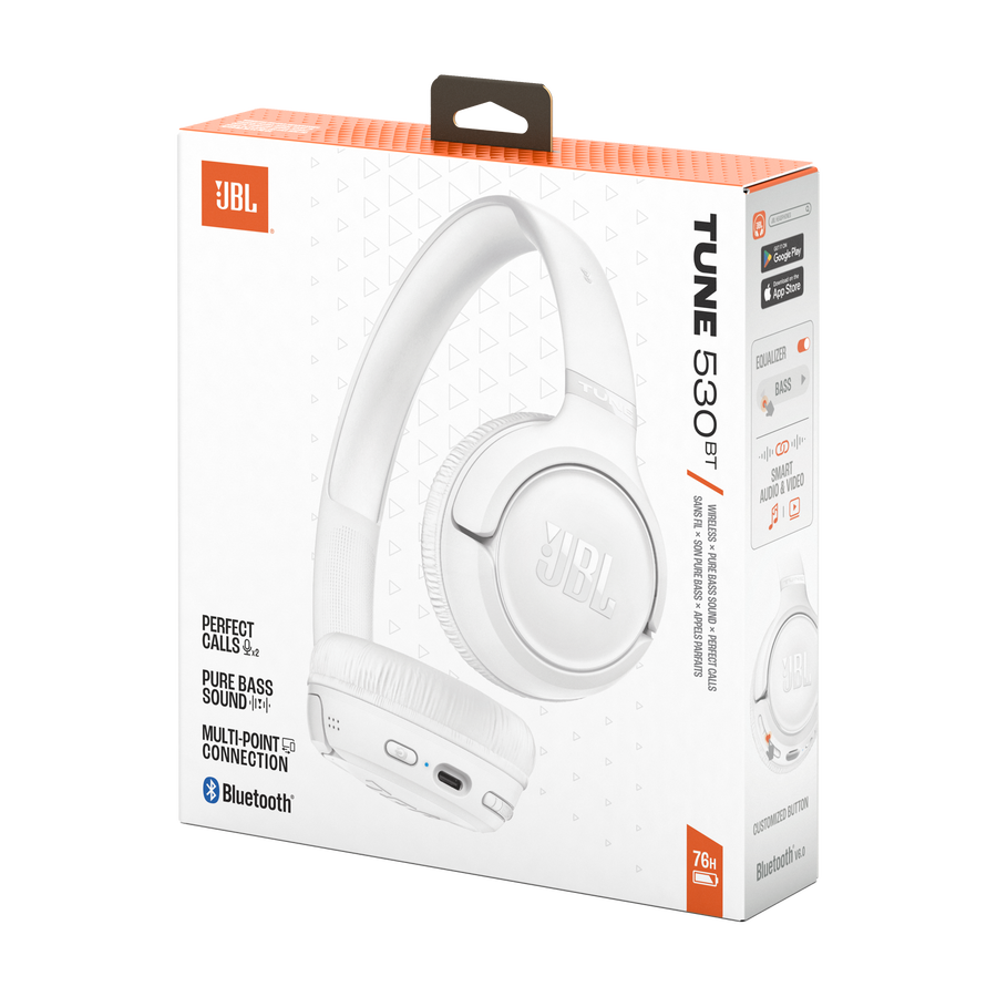 Caja JBL Tune 530BT blanco