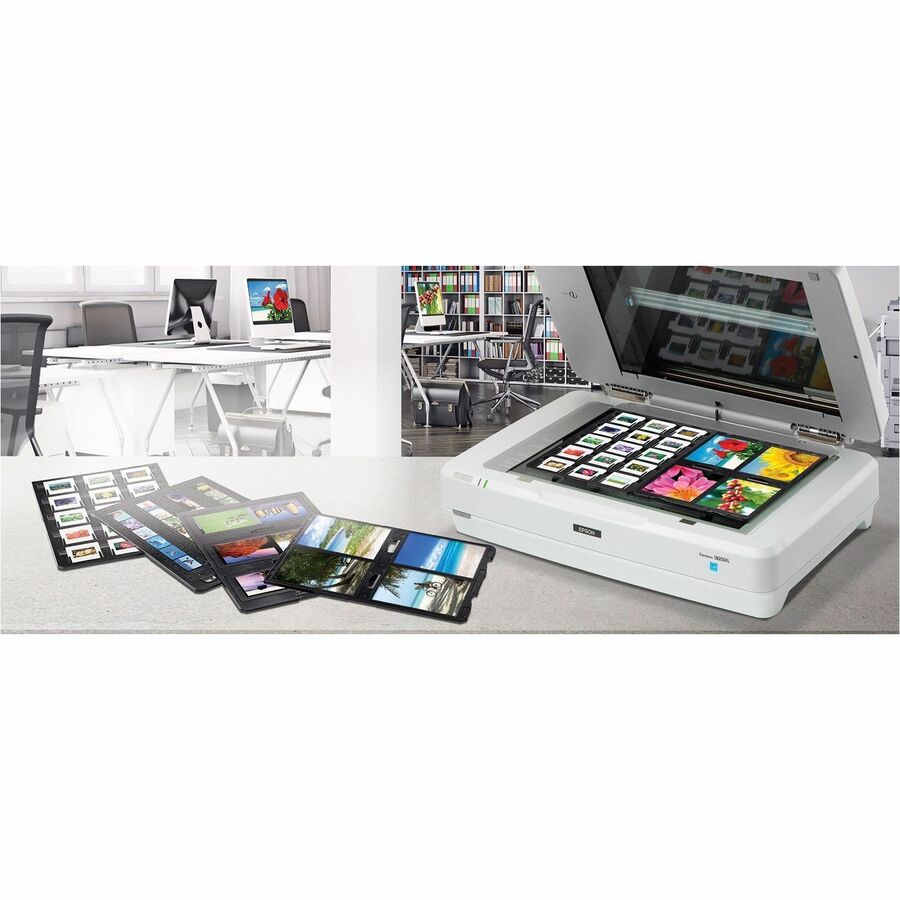 Epson Expression 13000XL vista lateral y de uso