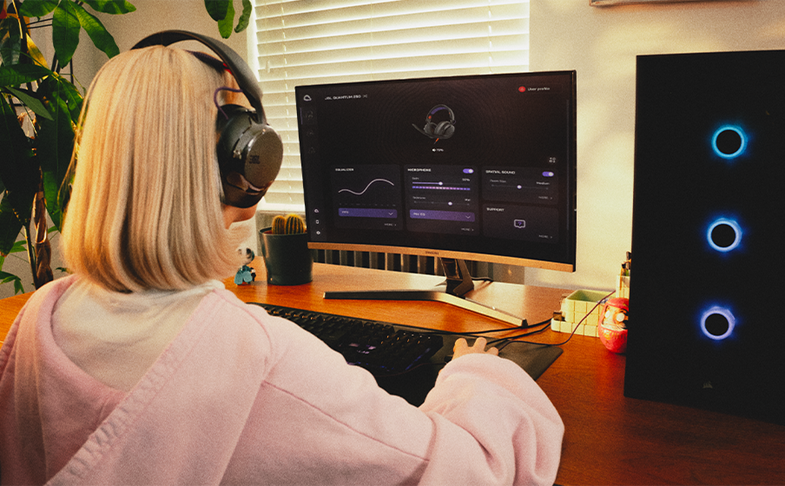 JBL Quantum 250 con JBL QuantumENGINE