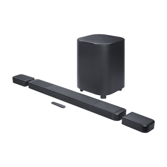 JBL Bar 1300XMK2 barra de sonido con subwoofer y parlantes surround desmontables