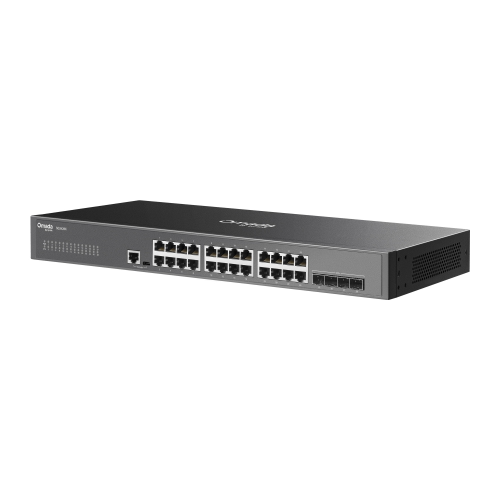 TP-Link Omada SG3428X switch rackeable sin ventilador