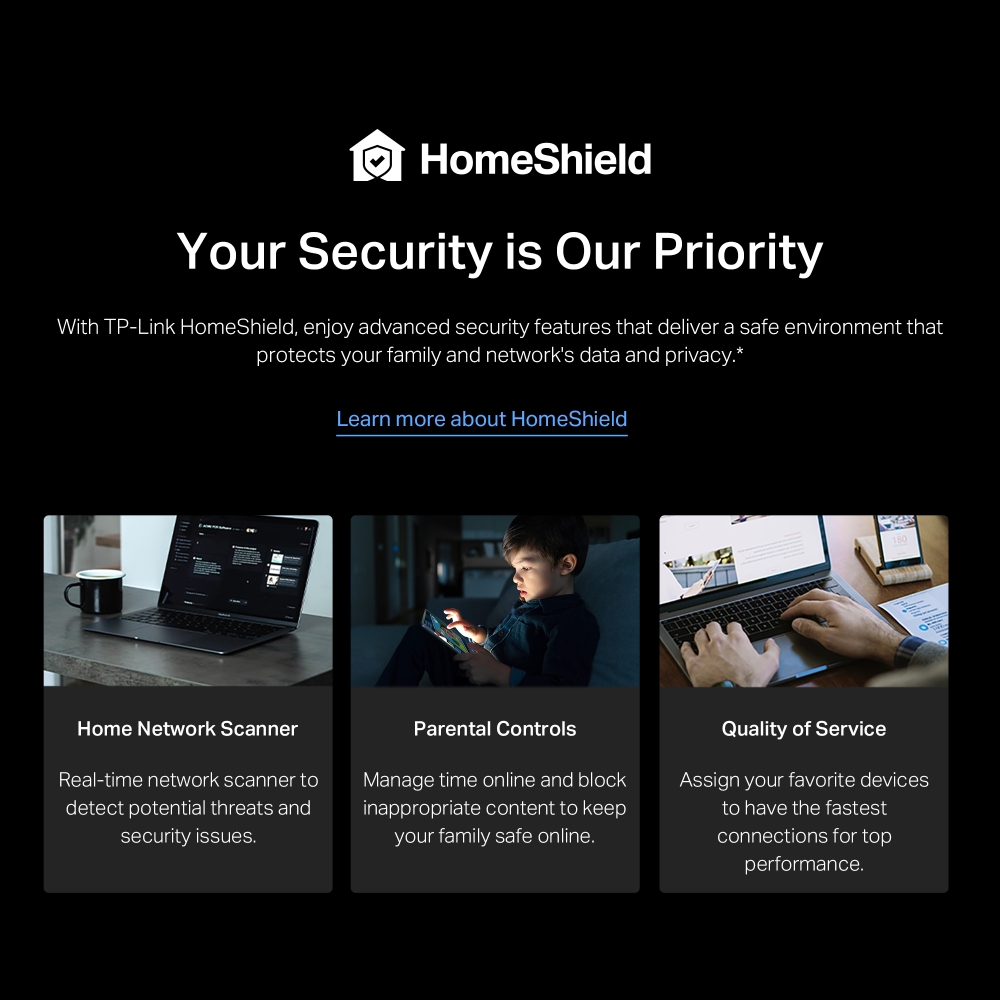 TP-Link HomeShield Archer BE220