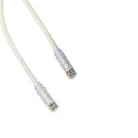 Panduit NetKey Cat6 patch cord off-white UTP