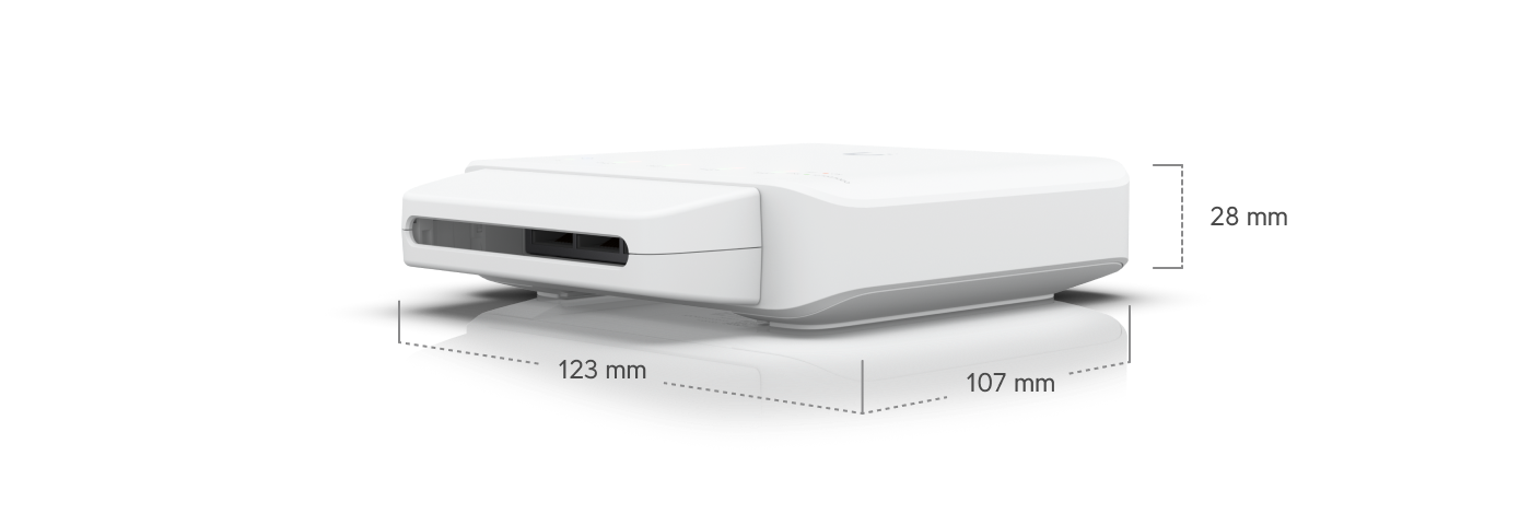 Ubiquiti UniFi Flex vista de montaje compacto