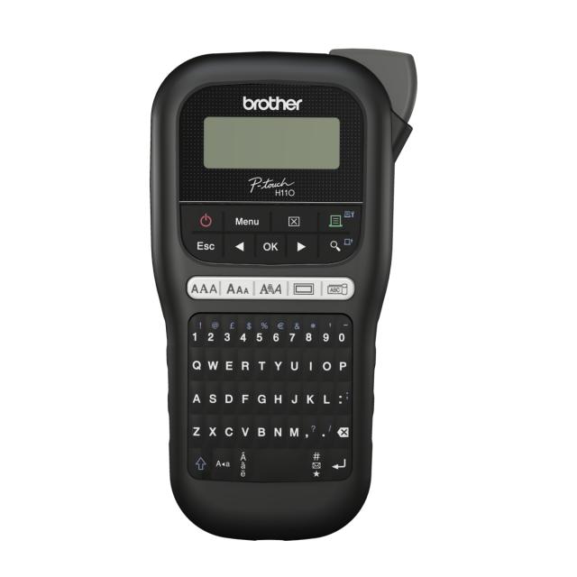 Brother PT-H110BK rotuladora portátil negra