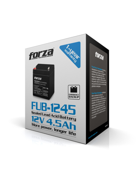 Forza FUB-1245 batería AGM 12V 4.5Ah para UPS