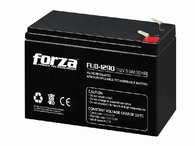 Forza FUB-1290 batería sellada recargable 12V 9Ah AGM