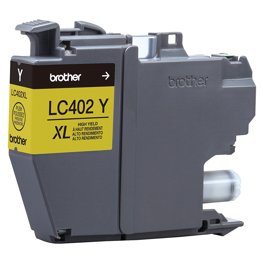 Cartucho de tinta amarilla Brother LC402XLYS