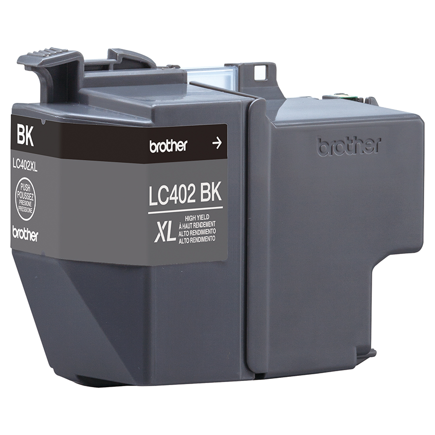 Cartucho de tinta negra original Brother LC402XLBKS