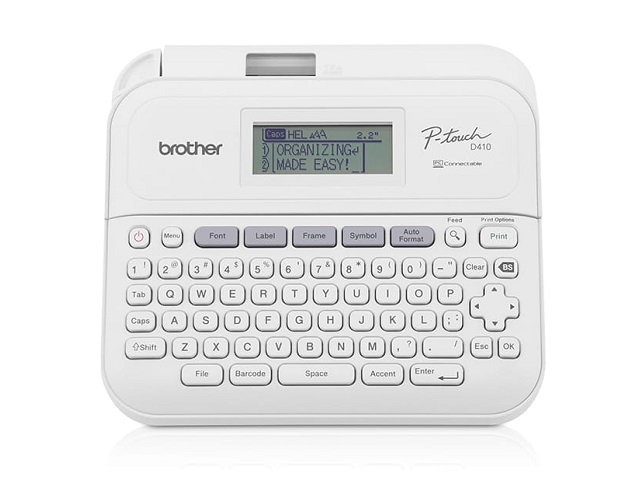 Brother P-touch PT-D410, rotuladora electrónica de escritorio con USB