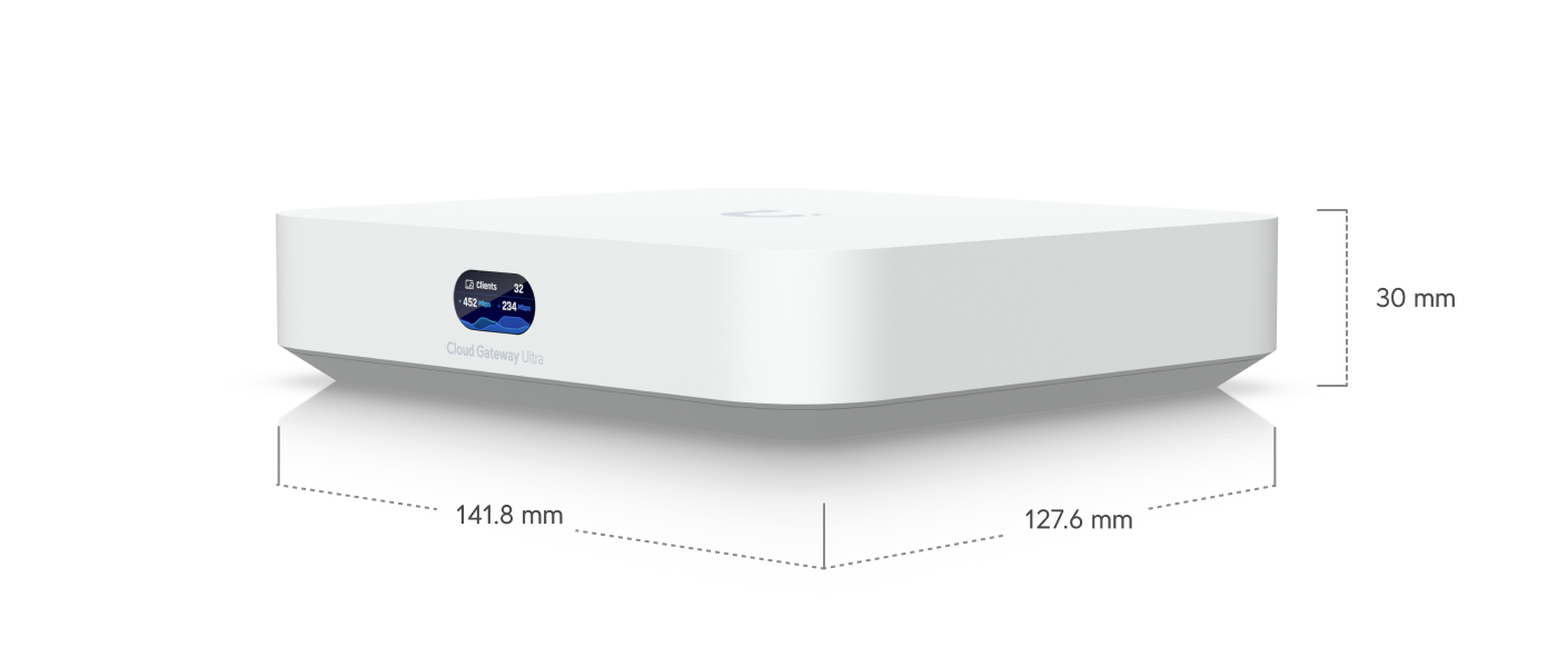 Ubiquiti UCG-Ultra vista técnica puertos