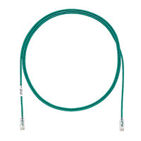 Detalle del cable Panduit TX6A-28 verde