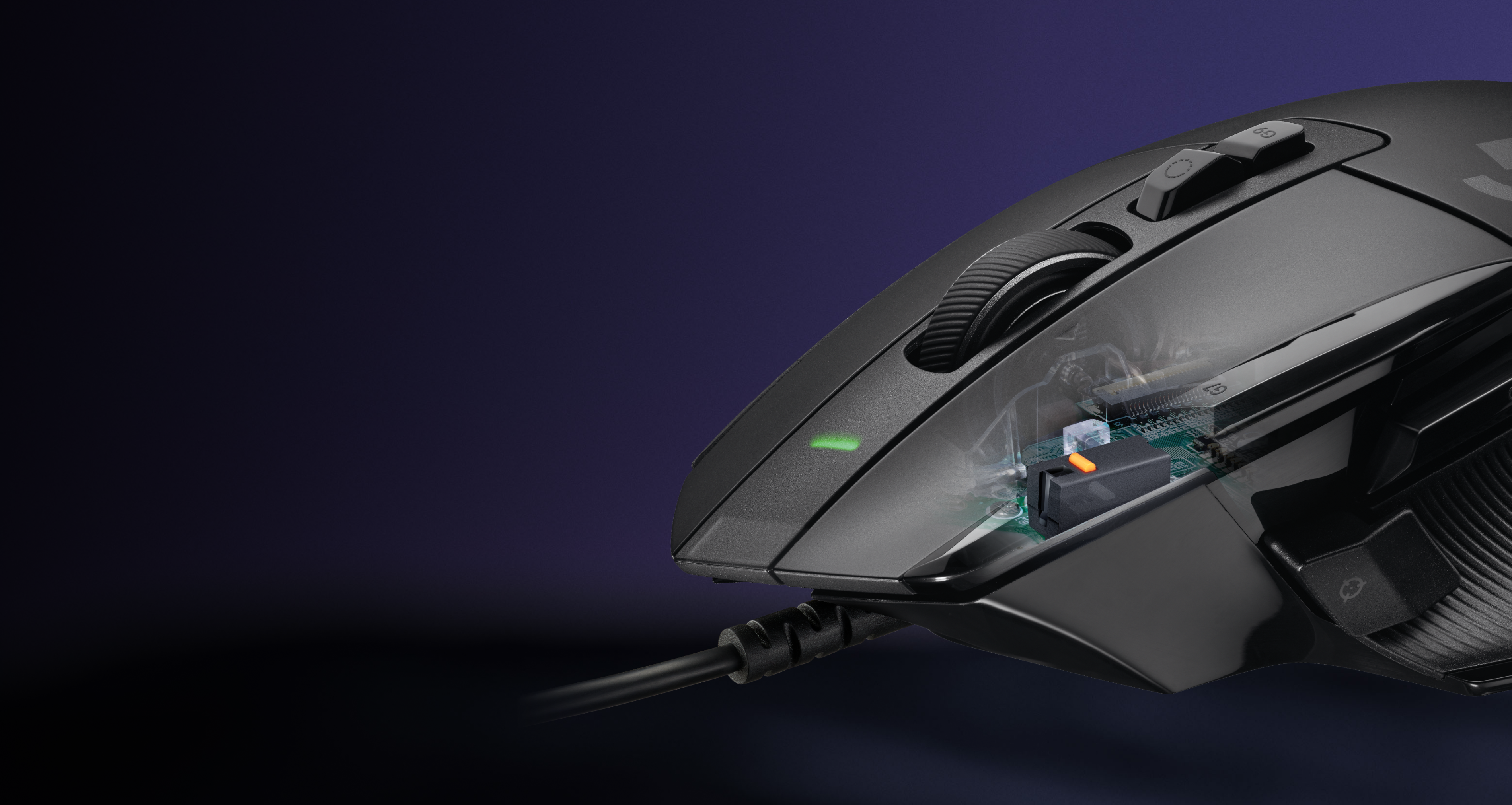 Interruptores LIGHTFORCE del Logitech G502 X