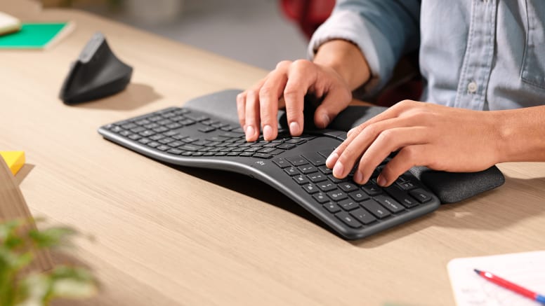 Teclas Perfect Stroke del Logitech ERGO K860