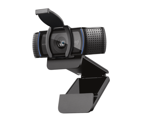 Vista frontal Logitech C920s PRO HD Webcam