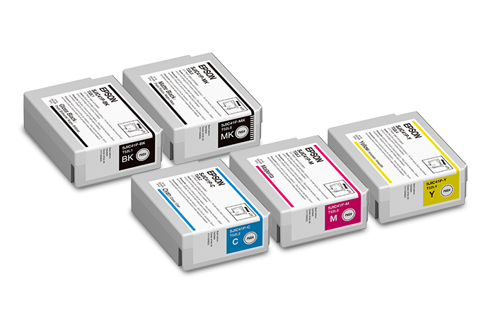 Familia de cartuchos Epson SJIC41P para ColorWorks CW-C4000