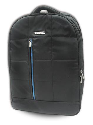 Mochila Kensington Kamet negra para notebook de 15.6 pulgadas