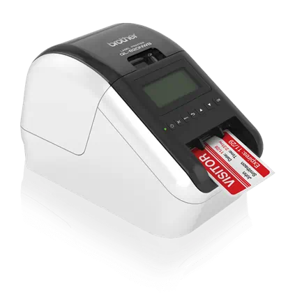 Vista lateral derecha Brother QL-820NWB