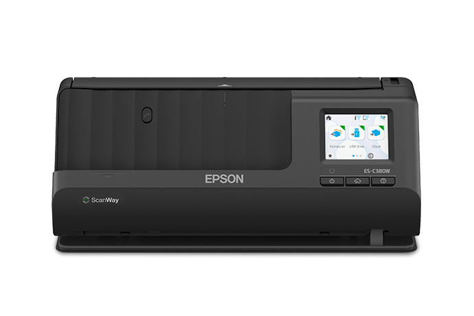 Pantalla táctil del Epson WorkForce ES-C380W