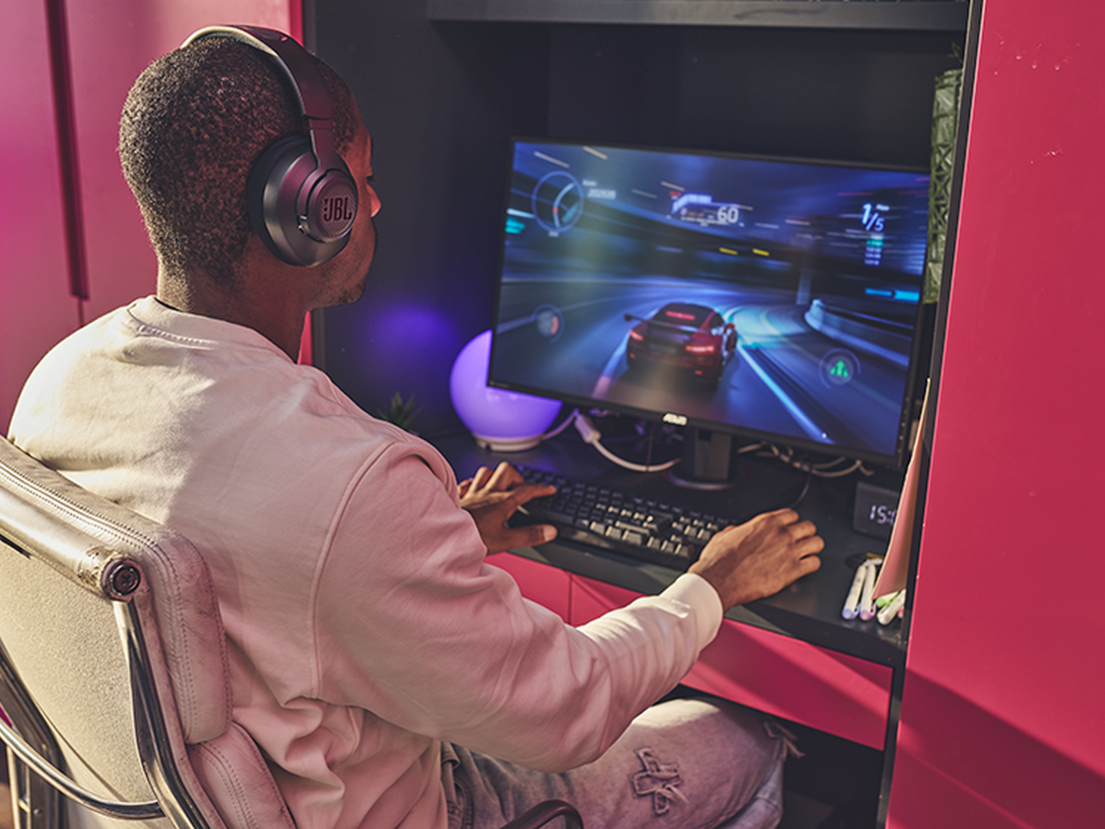 JBL Quantum 100M2 en una sesión Gamer