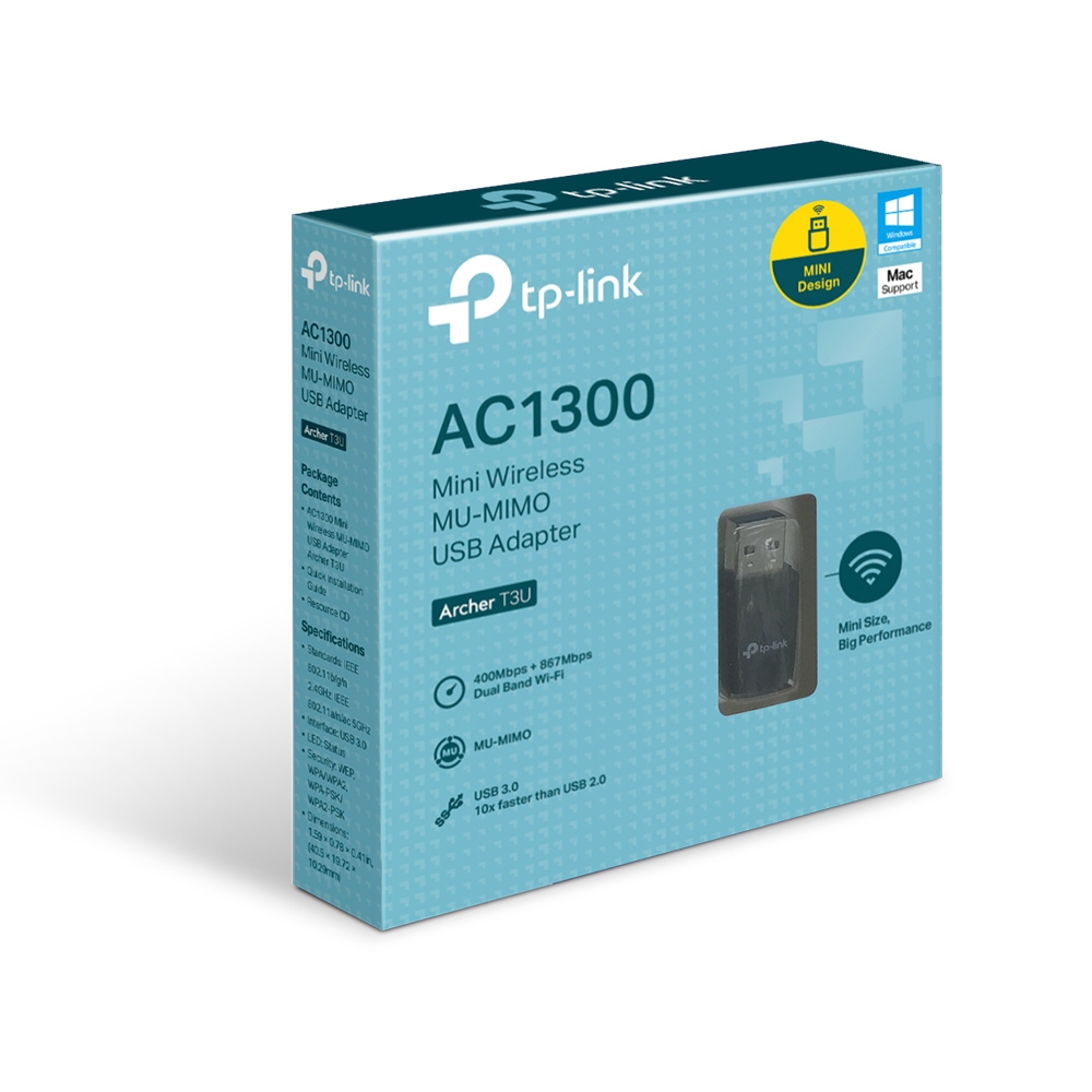 Empaque oficial TP-Link Archer T3U AC1300