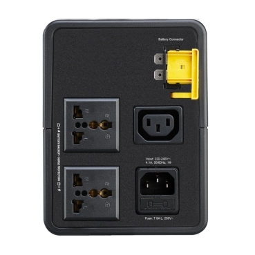 Conexiones posteriores APC Easy UPS BVX900LI-MS