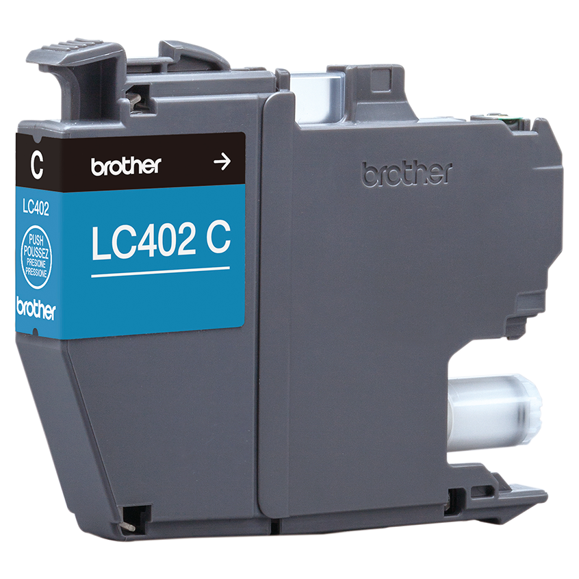 Cartucho de tinta cian original Brother LC402C