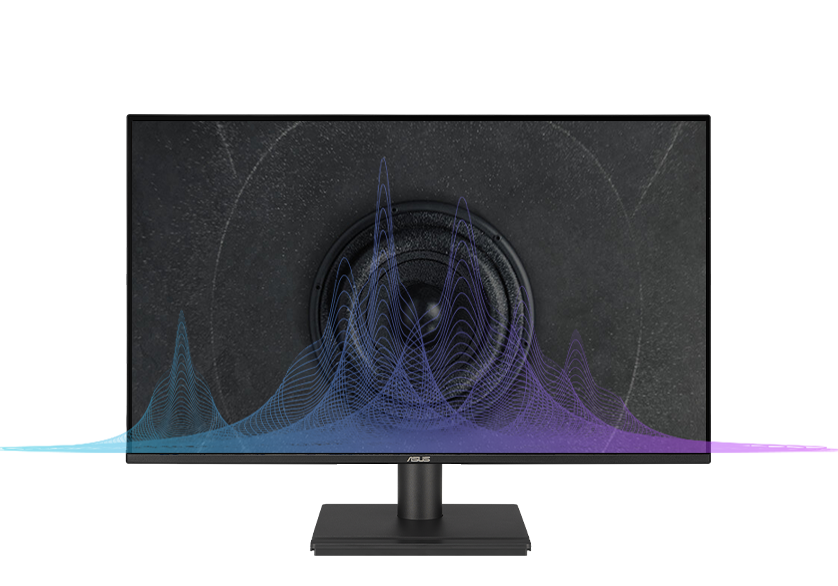 ASUS VA27AQ con parlantes estéreo integrados