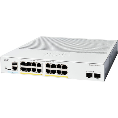 Cisco Catalyst C1300-16P-2G switch administrable PoE+