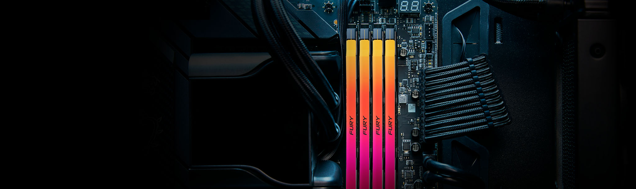 Kingston FURY Infrared Sync en módulos Renegade DDR5 RGB