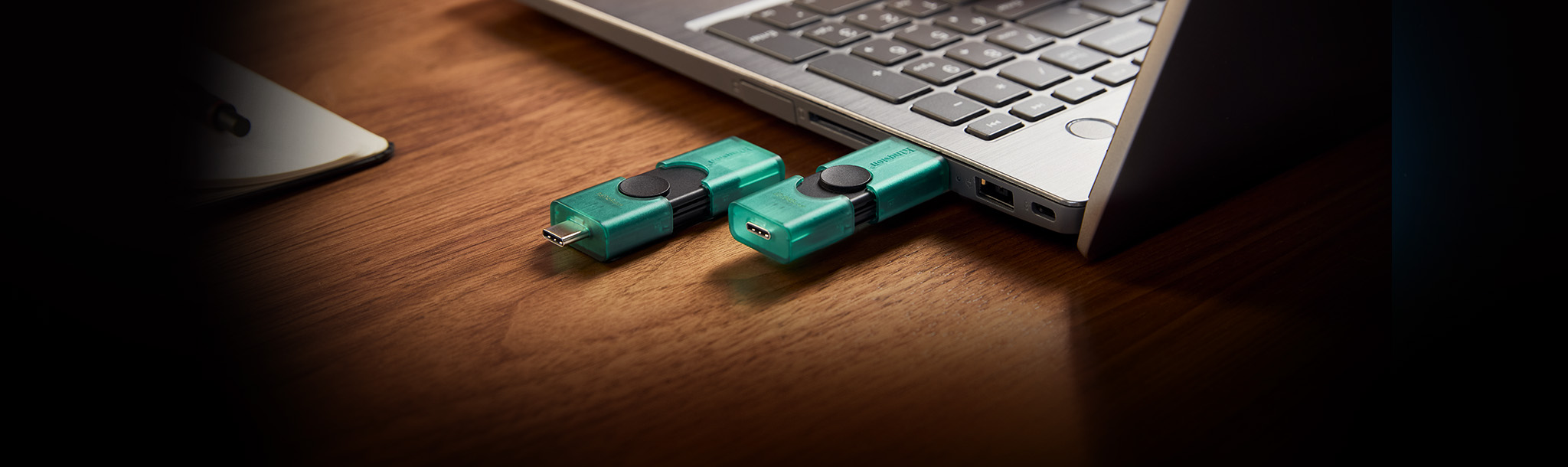 Almacenamiento portátil Kingston DataTraveler Duo G2