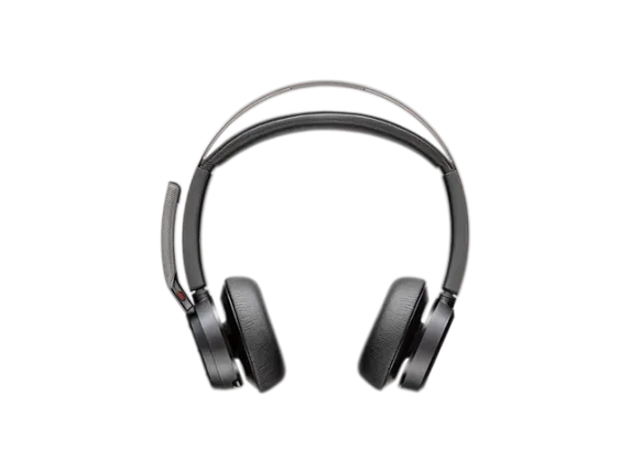 Poly Voyager Focus 2 con micrófono y diseño estéreo