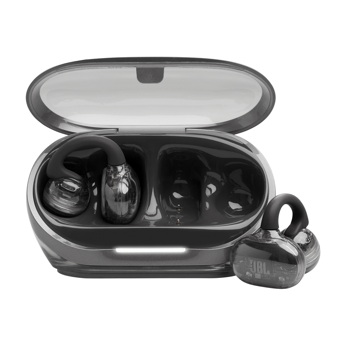 JBL Soundgear Clips negros con estuche de carga