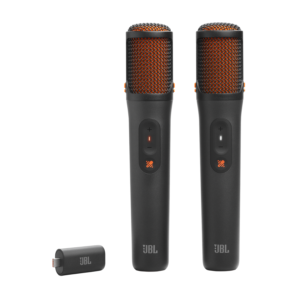 JBL EasySing Mics con dos micrófonos y dongle USB-C