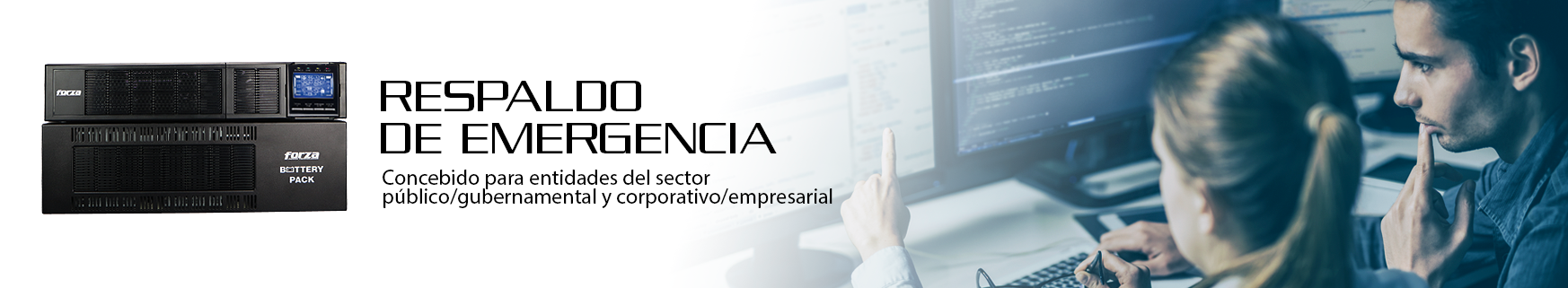 UPS Forza Atlas FDC-210KMR en un entorno corporativo