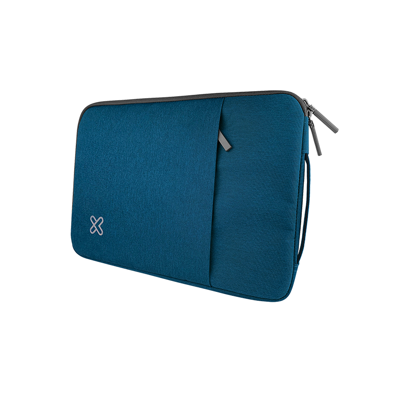 Vista oficial de la funda Klip Xtreme SquarePro KNS-420BL en color azul