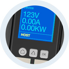 Pantalla LCD de la PDU Forza FPD-3012M0US
