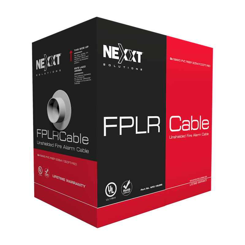 Cable para alarma de incendio Nexxt Solutions NFC-18URR