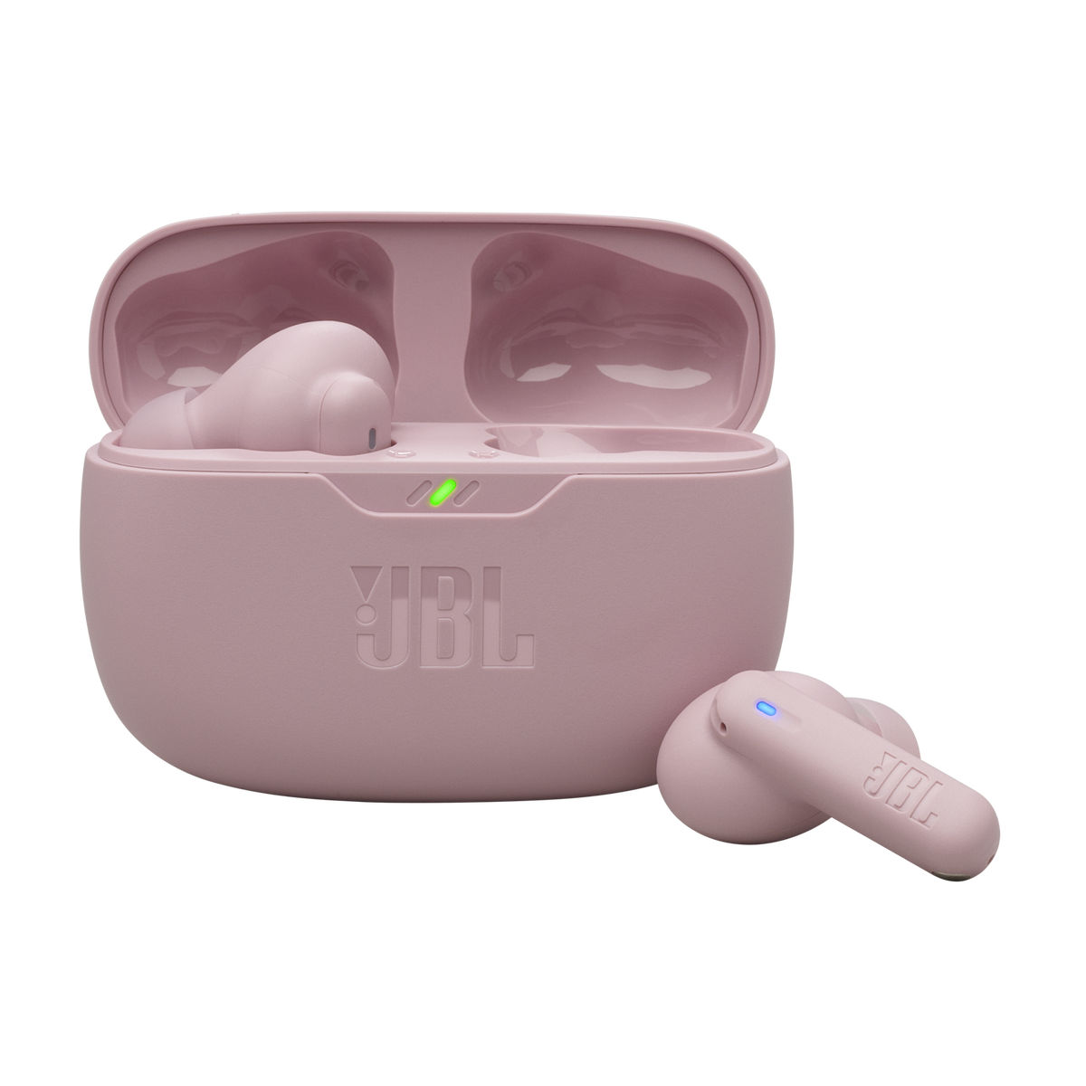 JBL Wave Beam 2 JBLWBEAM2PIK audífonos rosados con estuche